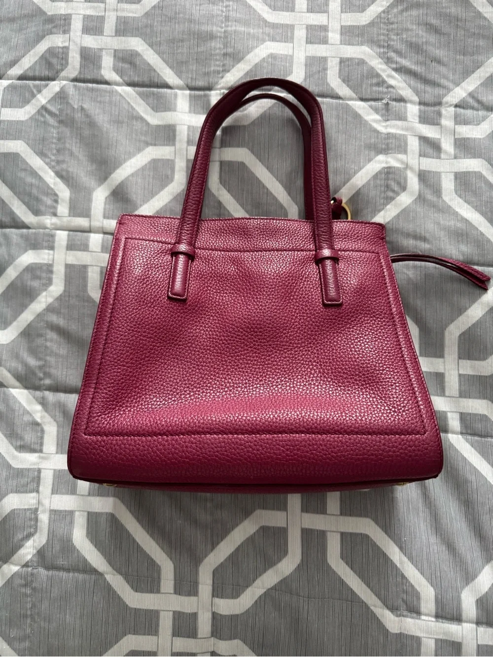 Salvatore Ferragamo structured leather
